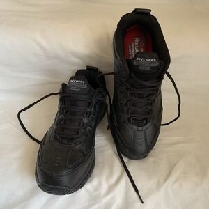 Skechers Work Crankton ST Steel Toe SR Slip Resistant Men's Boots Shoes Size 8 M